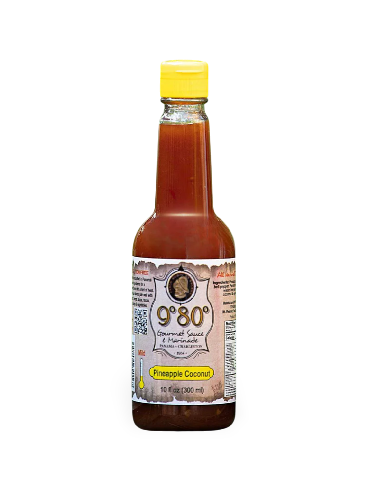 Pineapple Hot Sauce | Pineapple Coconut, 980 Gourmet Sauce