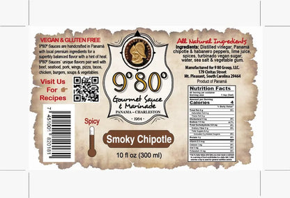 Smoky Chipotle - 9°80° Gourmet Sauces and Marinades