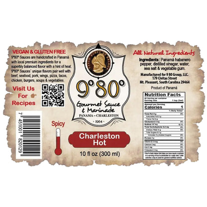 Charleston Hot 9º80º Sauces & Marinades