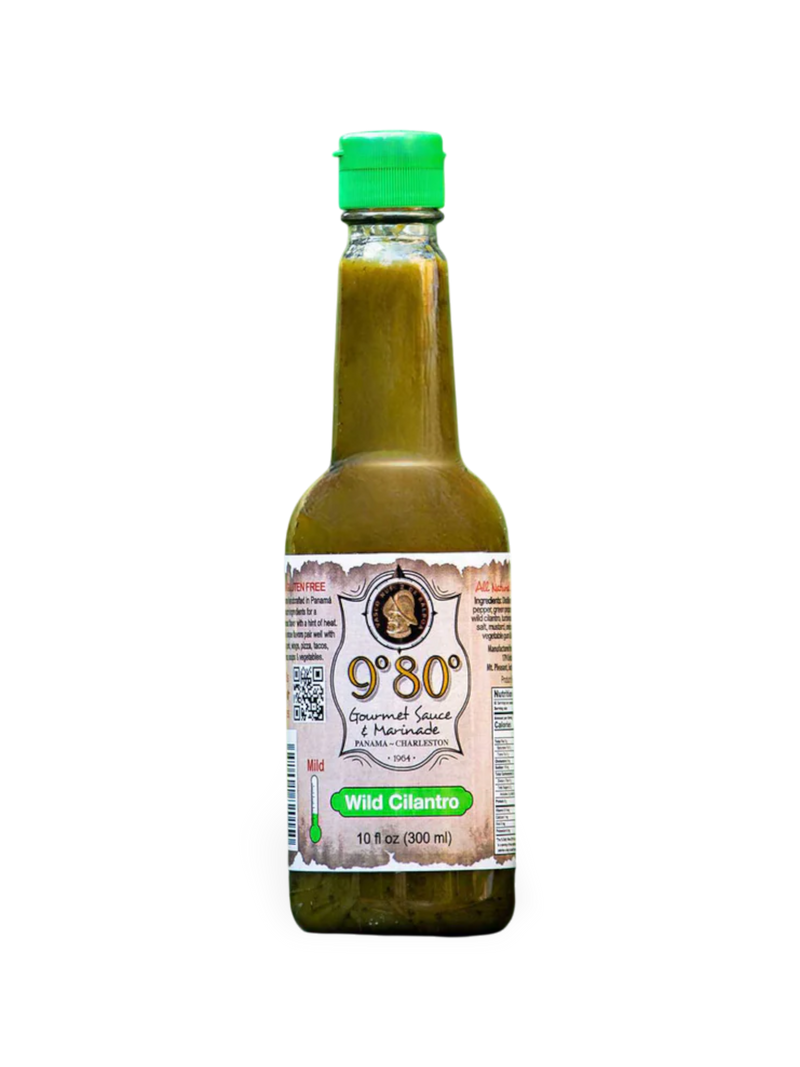 Cilantro Spicy Sauce | Wild Cilantro | 980 Gourmet Sauces – 9º 80º